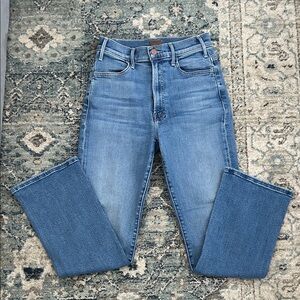 Mother Jeans - Hustler Ankle (Read Between The Lines) size 26